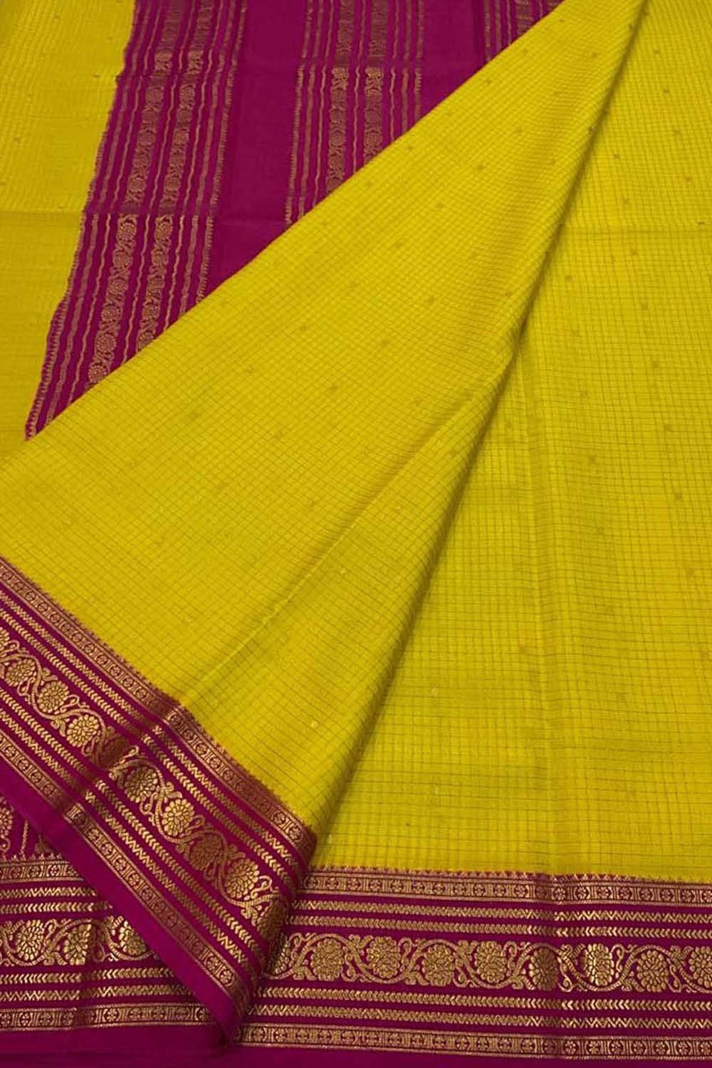 Plain Mysore Silk Saree